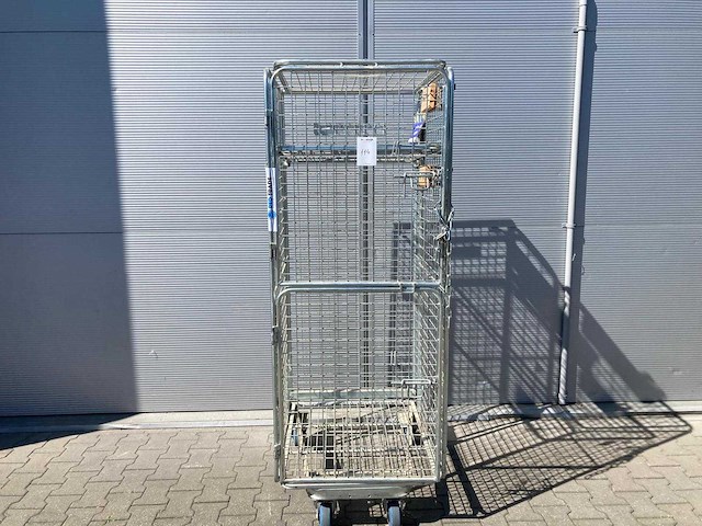 Rolcontainer 67x80x170cm anti diefstal - afbeelding 3 van  3