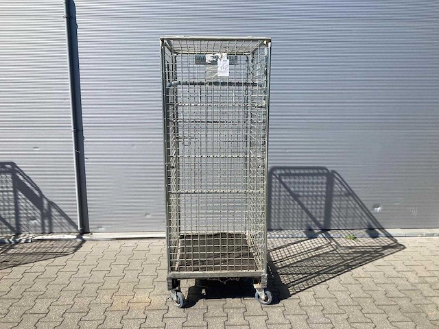 Rolcontainer 70x75x165cm anti diefstal - afbeelding 3 van  3