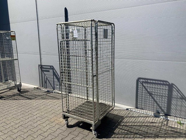 Rolcontainer 70x75x165cm anti diefstal - afbeelding 1 van  3