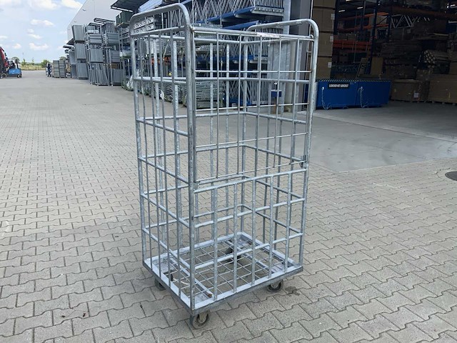 Rolcontainer 830x650x1700mm (12x) - afbeelding 1 van  2