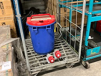 Rolcontainer / afvalemmer / 2x krachtstroom stopcontact - afbeelding 2 van  4