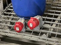 Rolcontainer / afvalemmer / 2x krachtstroom stopcontact - afbeelding 4 van  4