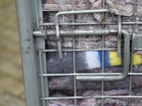 Rolcontainer incl. inhoud bestaande uit verhuisdekens - afbeelding 4 van  7