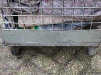 Rolcontainer incl. inhoud bestaande uit verhuisdekens - afbeelding 7 van  7