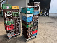 Rolcontainer met kratten (2x) - afbeelding 3 van  6