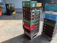Rolcontainer met kratten (2x) - afbeelding 4 van  6