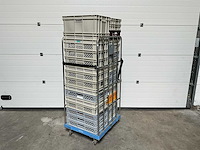 Rolcontainer met kratten - afbeelding 1 van  4