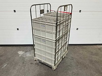 Rolcontainer met kratten - afbeelding 3 van  3