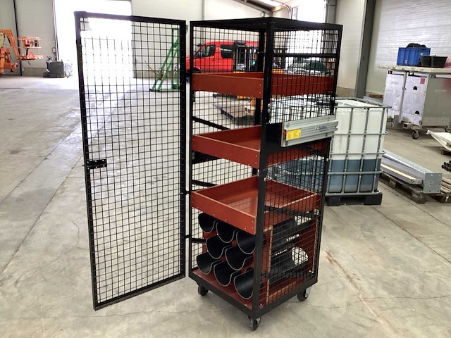 Rolcontainer met sortimo easy click - afbeelding 1 van  6