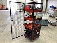 Rolcontainer met sortimo easy click - afbeelding 1 van  6