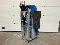 Rolcontainer met trampoline - afbeelding 3 van  4