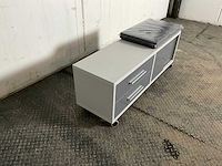 Rolcontainer met zit kussen 6383 opbergkast - afbeelding 2 van  5