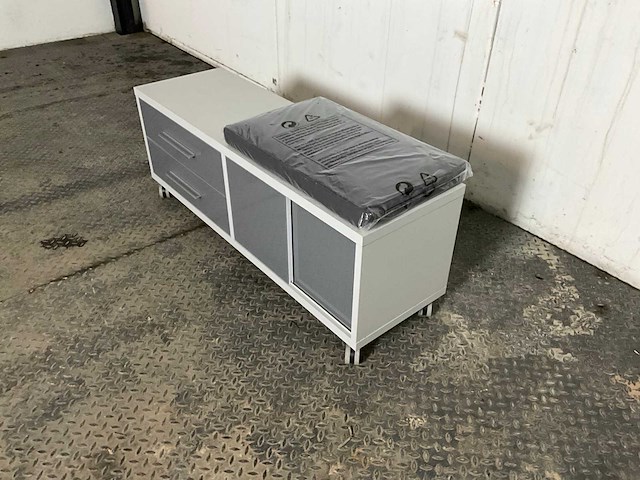 Rolcontainer met zit kussen 6383 opbergkast - afbeelding 3 van  5