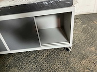 Rolcontainer met zit kussen 6383 opbergkast - afbeelding 4 van  5