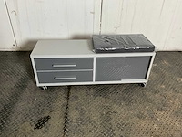 Rolcontainer met zit kussen 6383 opbergkast - afbeelding 1 van  5