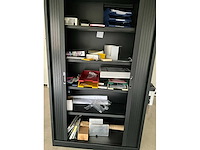 Roldeurkast 120x45x198cm + inhoud - afbeelding 5 van  5
