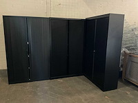 Roldeurkast ca. 120x45x198cm (3x) - afbeelding 1 van  4