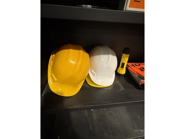 Roldeurkast met bhv en pbm materialen, zwart - afbeelding 3 van  9