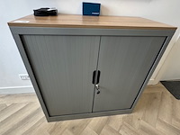 Roldeurkast, zilvergrijs - afbeelding 1 van  3