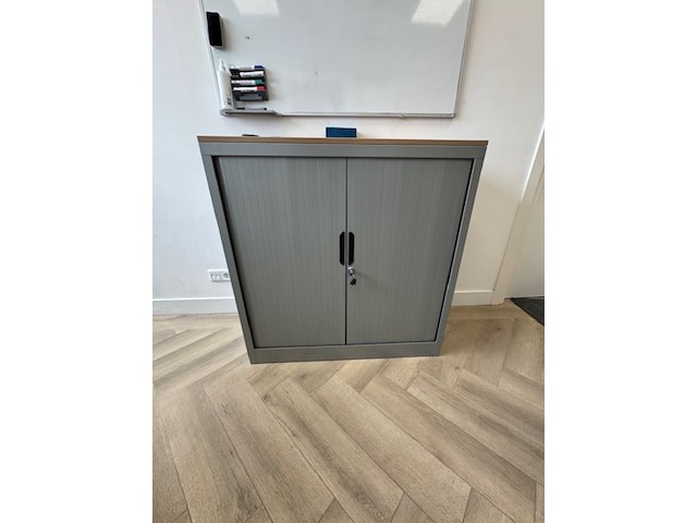 Roldeurkast, zilvergrijs - afbeelding 2 van  3