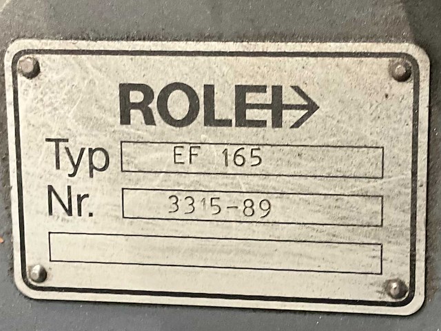 Rolei ef165 ontbraammachine - afbeelding 7 van  7