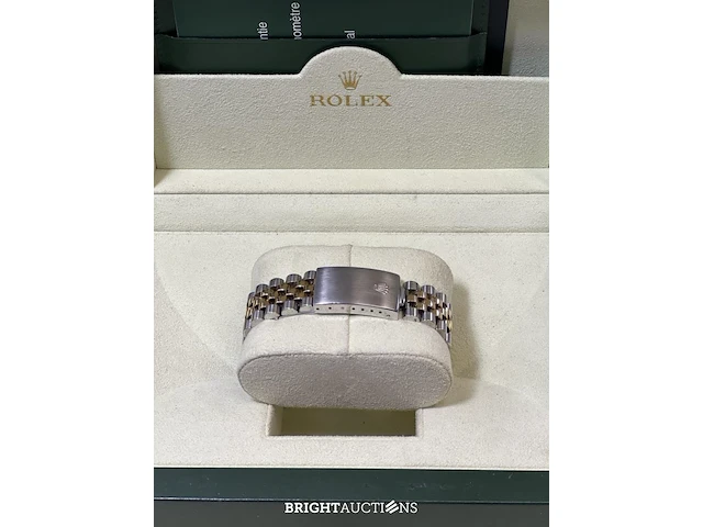 Rolex datejust - 16233 - pyramid dial - 1989 - afbeelding 3 van  17