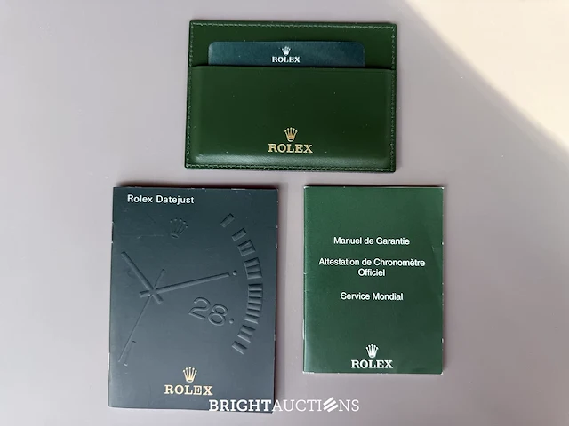 Rolex datejust - 16233 - pyramid dial - 1989 - afbeelding 6 van  17