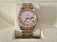 Rolex datejust - 16233 - pyramid dial - 1989 - afbeelding 10 van  17