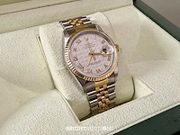 Rolex datejust - 16233 - pyramid dial - 1989 - afbeelding 11 van  17