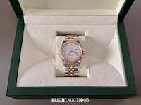 Rolex datejust - 16233 - pyramid dial - 1989 - afbeelding 13 van  17