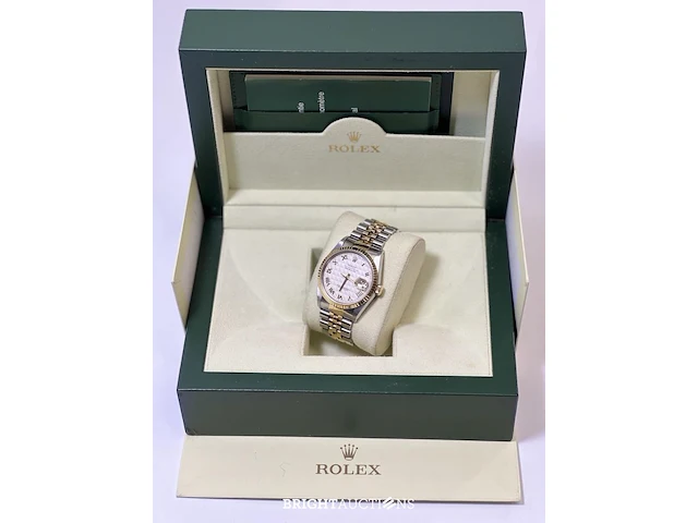 Rolex datejust - 16233 - pyramid dial - 1989 - afbeelding 16 van  17