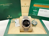 Rolex datejust 116200 | black dial | jubilee | 2017 - afbeelding 7 van  12