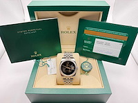 Rolex datejust 116200 | black dial | jubilee | 2017 - afbeelding 8 van  12