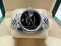 Rolex datejust 116200 | black dial | jubilee | 2017 - afbeelding 12 van  12