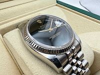 Rolex datejust 116200 | black dial | jubilee | 2017 - afbeelding 10 van  12