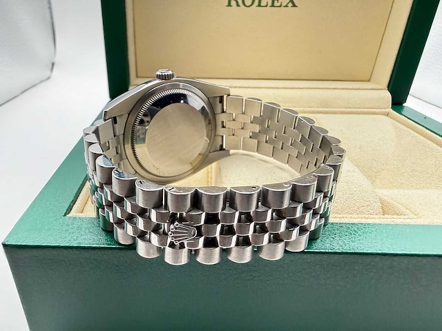 Rolex datejust 116200 | black dial | jubilee | 2017 - afbeelding 11 van  12