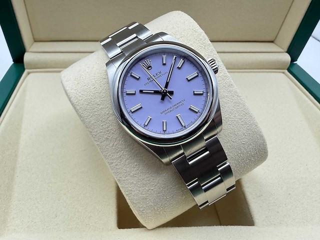 Rolex datejust 31 | 277200 | lavender dial | unworn - afbeelding 5 van  12