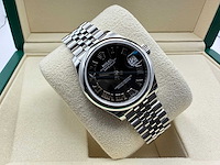 Rolex datejust 31 278240 | black roman dial | jubilee | unworn | 2026 - afbeelding 11 van  12