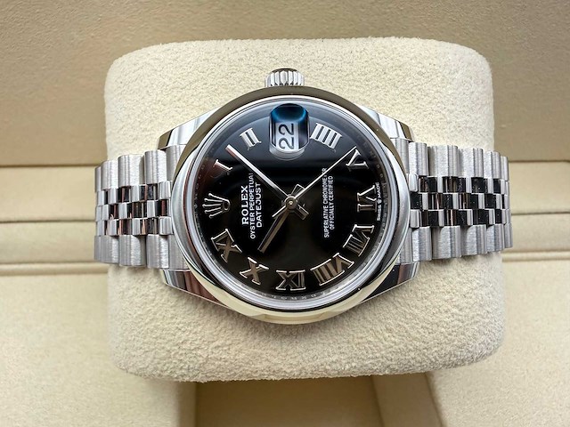 Rolex datejust 31 278240 | black roman dial | jubilee | unworn | 2026 - afbeelding 3 van  12