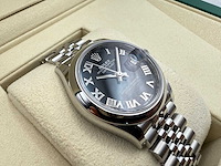 Rolex datejust 31 278240 | black roman dial | jubilee | unworn | 2026 - afbeelding 6 van  12