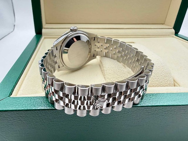 Rolex datejust 31 278240 | black roman dial | jubilee | unworn | 2026 - afbeelding 7 van  12