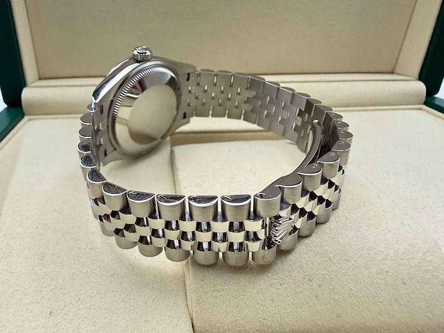 Rolex datejust 31 278240 | blue roman | jubilee | - afbeelding 12 van  12