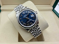 Rolex datejust 31 278240 | blue roman | jubilee | - afbeelding 1 van  12