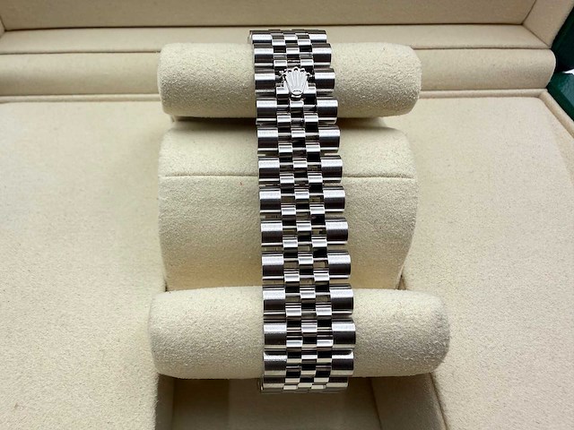 Rolex datejust 31 278240 | blue roman | jubilee | - afbeelding 8 van  12