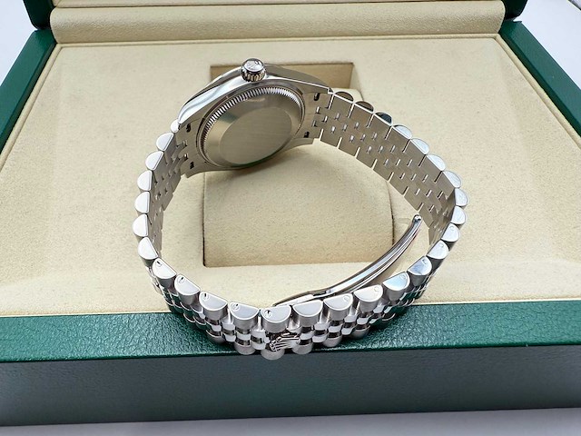 Rolex datejust 31 278240 | mint green | jubilee | unworn | 2026 - afbeelding 2 van  12