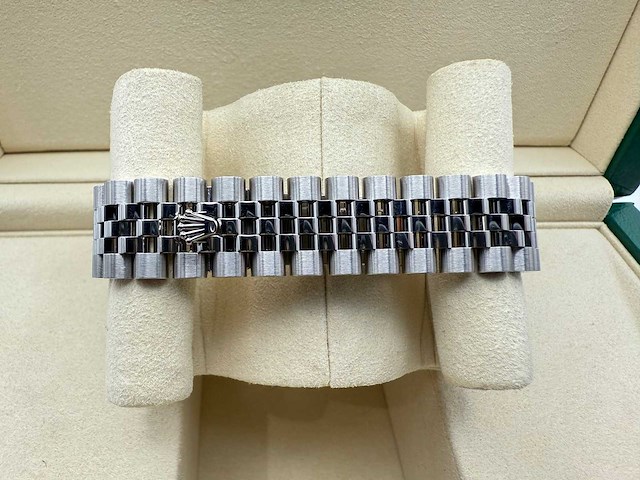 Rolex datejust 31 278240 | mint green | jubilee | unworn | 2026 - afbeelding 9 van  12