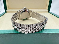 Rolex datejust 31 278240 | mint green | jubilee | unworn | 2026 - afbeelding 12 van  12