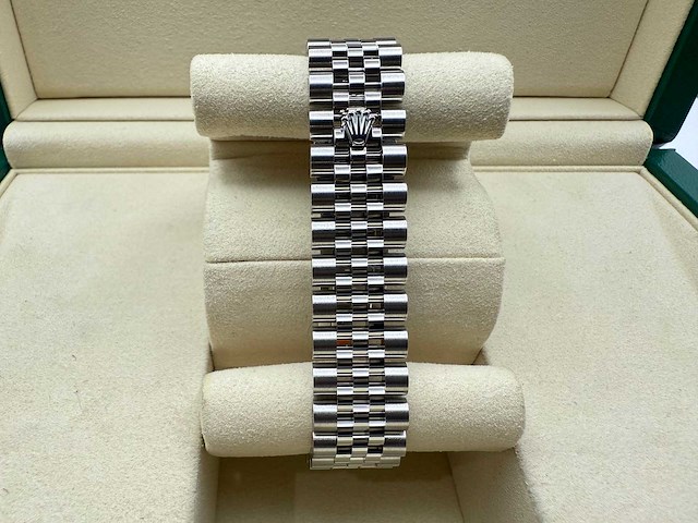 Rolex datejust 31 278240 | mint green | jubilee | unworn | 2026 - afbeelding 8 van  12