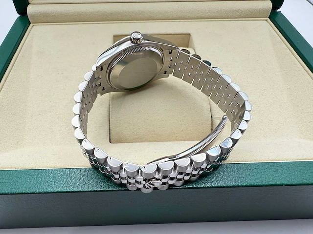 Rolex datejust 31 278240 | mint green | jubilee | unworn | 2026 - afbeelding 7 van  12