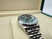 Rolex datejust 31 278240 | mint green | jubilee | unworn | 2026 - afbeelding 5 van  12